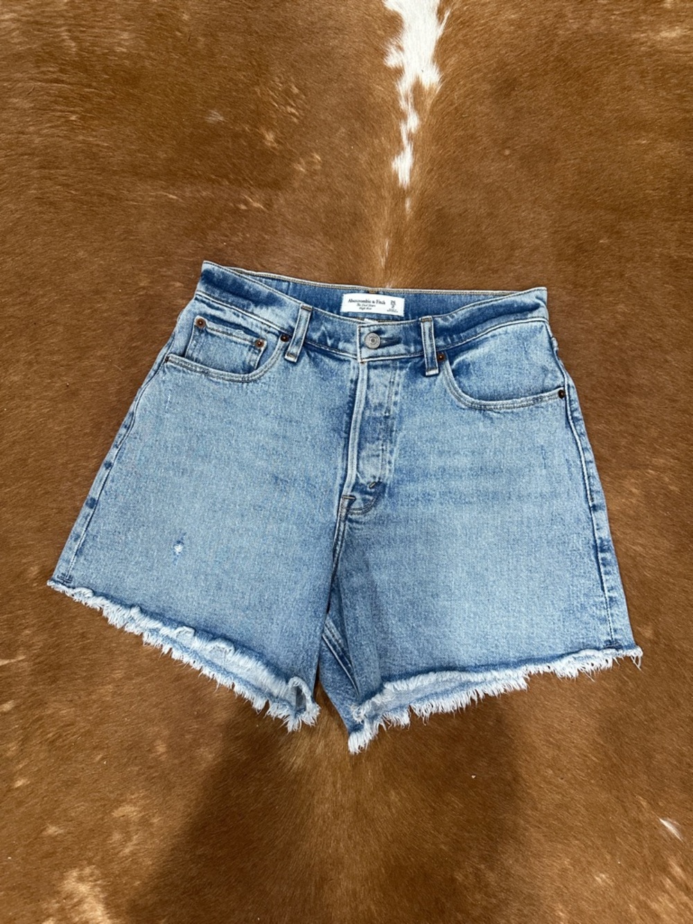Abercrombie & Fitch The Dad Short High Rise Curve Love Size 26/2